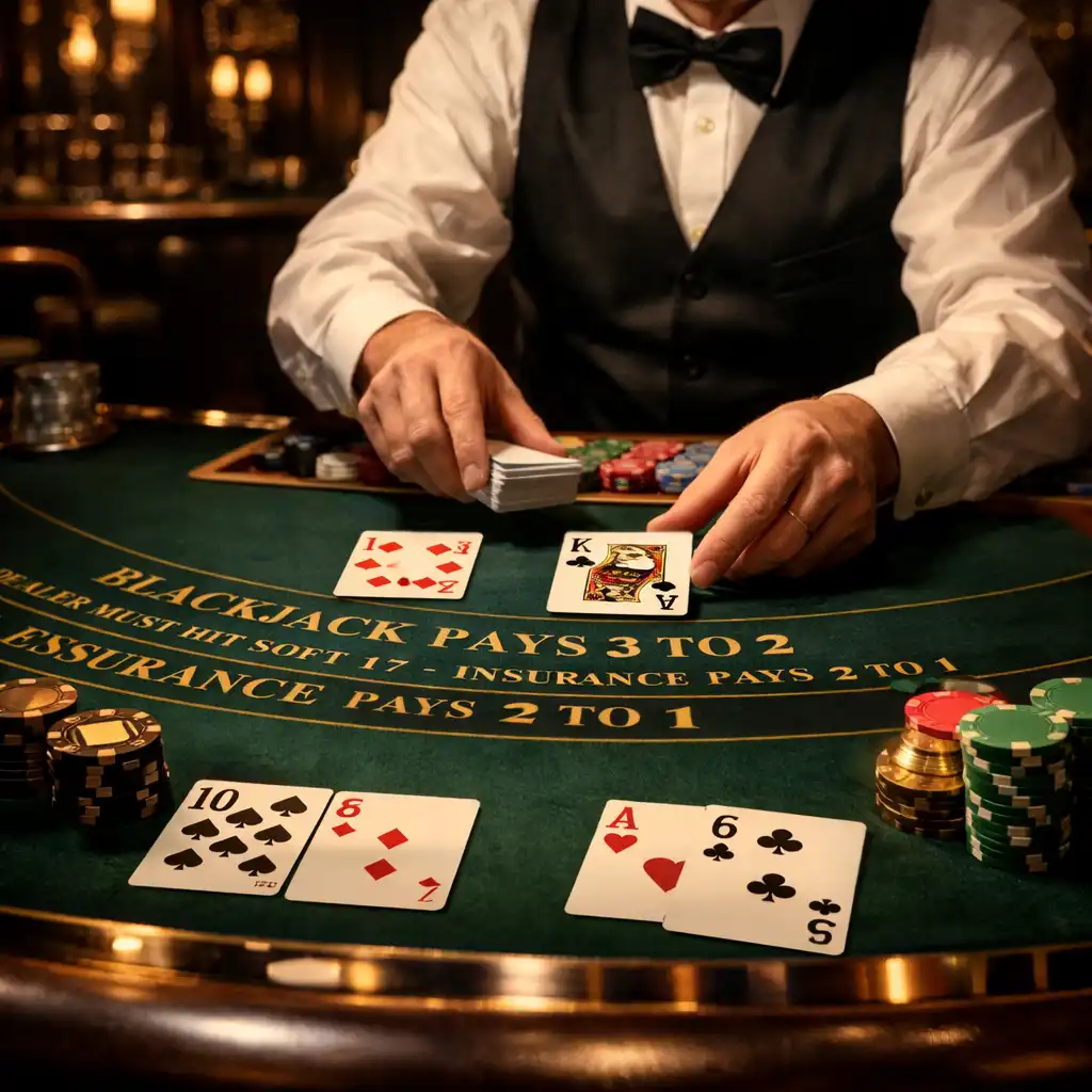 Stół blackjack