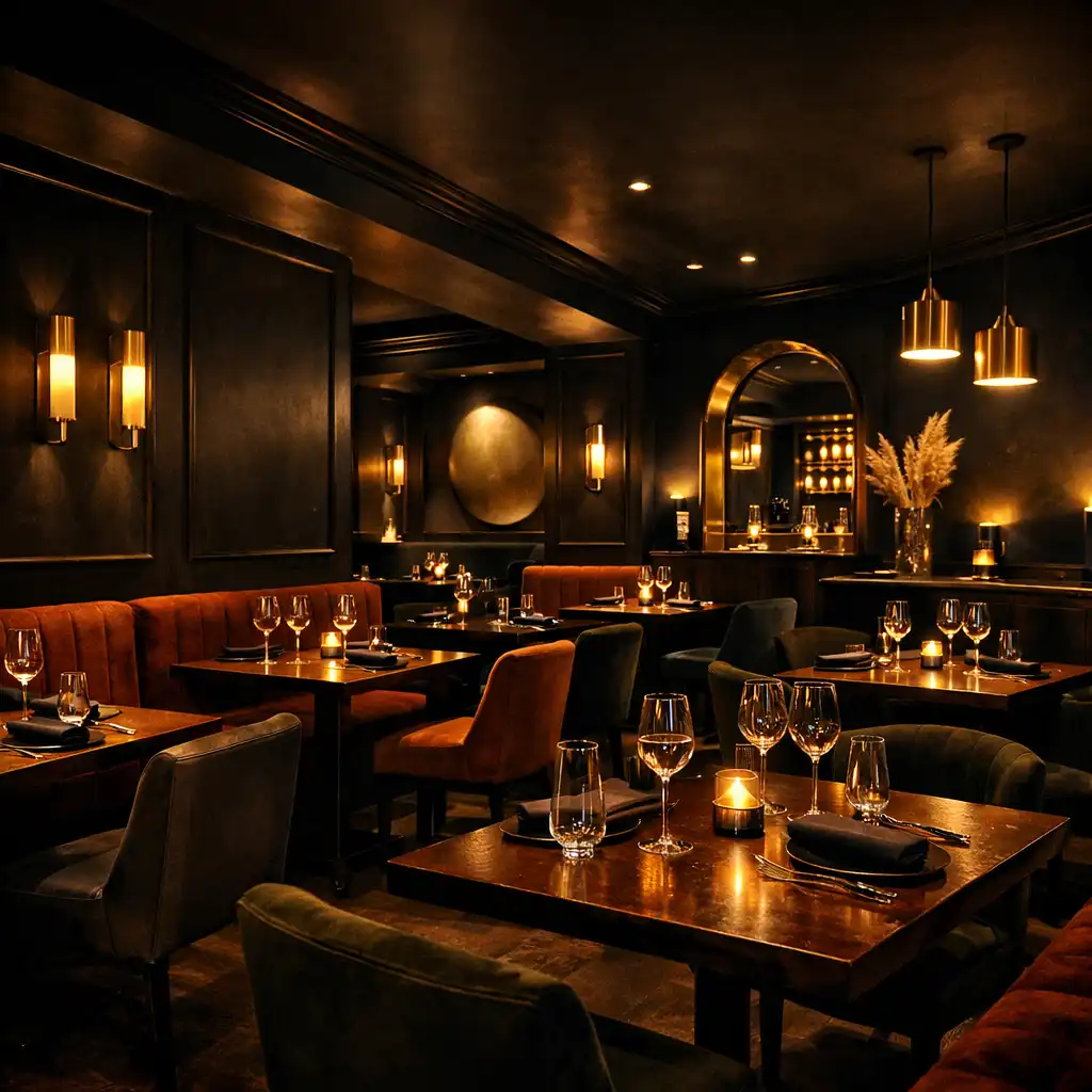 Luksusowe wnętrze lounge Kraveloria
